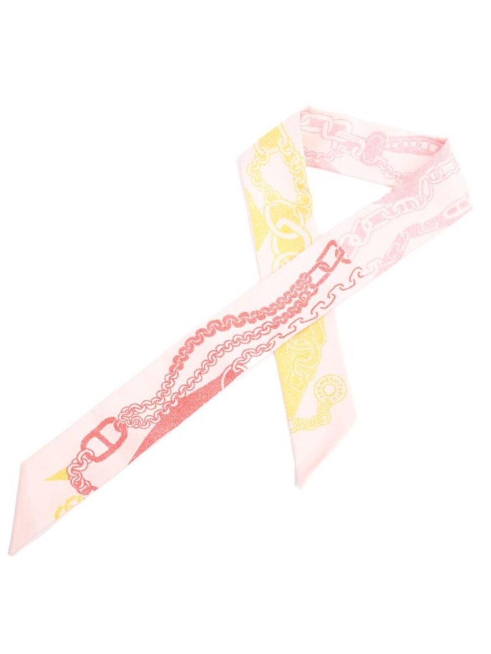 Hermes Scarf Twilly Scarves Pink